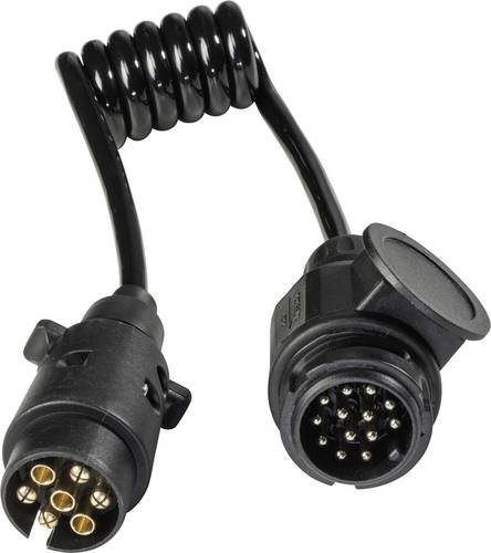 AS Schwabe 61475 Anhänger Adapter [Stecker 13polig - Stecker 7polig] Kunststoff
