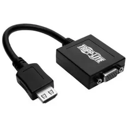 Eaton Tripp Lite by - Adaptateur HDMI vers VGA avec audio pour ultrabook/portable/ordinateur de bureau, (M (HDMI, VGA), Video Adapter, Schwarz