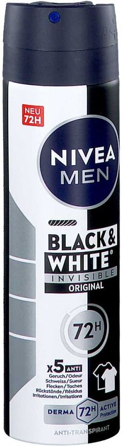 Nivea Men Deo Spray invisible black & white power