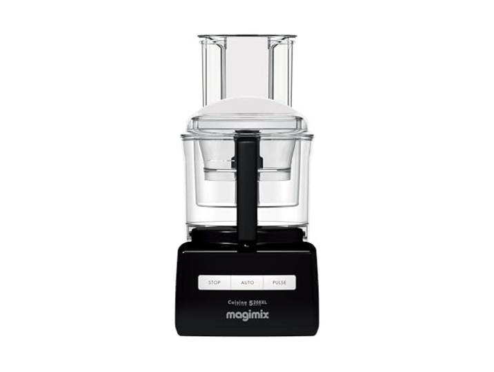 Magimix Robot de Cuisine Multifonction 5200 XL – Hachoir\, Blender\, Pétrin\, Batteur – Accessoires Inclus – Idéal pour Famille – Moteur Professionnel Silencieux 3\,6L - Fabriqué EN FRANCE (Noir)