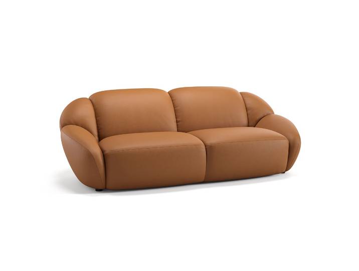 Leder Sofa CAPRI 3-Sitzer Designcouch Luxus Polstergarnitur