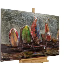 METALLBILD Bunt 100/70 cm