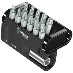 Bitset Bit-Check Wood 2 12-teilig, mit Universalhalter