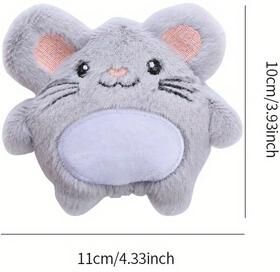 Uplift Treasures Plush Cartoon Animal Mouse Pet Toy mouse