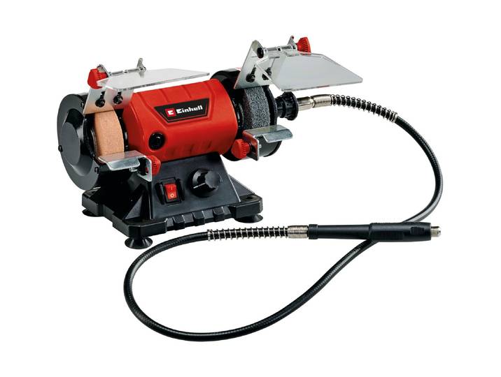 Doppelschleifer EINHELL TC-XG 75 Kit , schwarz (rot, schwarz), B:22cm H:22,5cm L:28cm, Schleifmaschinen, Doppelschleifer