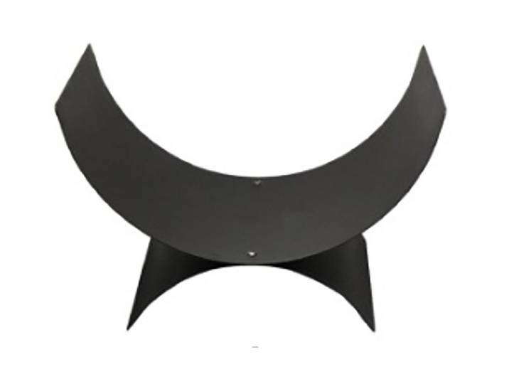 Holzständer Metall Schwarz 40.5 × 28 × 25.5 cm