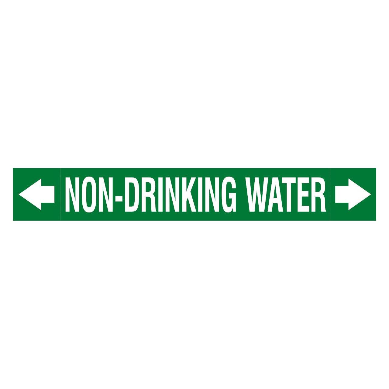 Brady ASME - Rohrmarkierer - Non-Drinking Water (313271)
