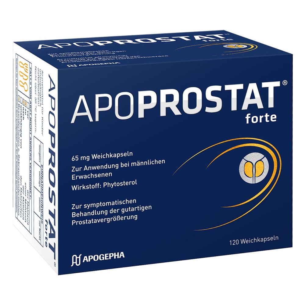 APOGEPHA Arzneimittel GmbH Apoprostat Forte 65 Mg Weichkapseln 17490540