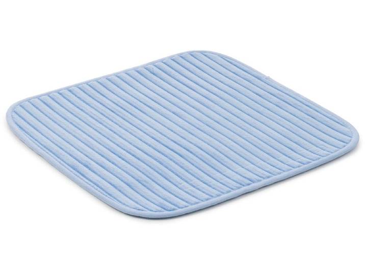 Gözze Berlin Höhe 7 mm rutschhemmend beschichtet fussbodenheizungsgeeignet Badteppich, Uni Farben, Cord Optik, waschbar