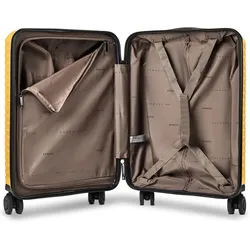 Stratic Shine 4 Rollen Kabinentrolley 55 cm, Koffer, Gelb