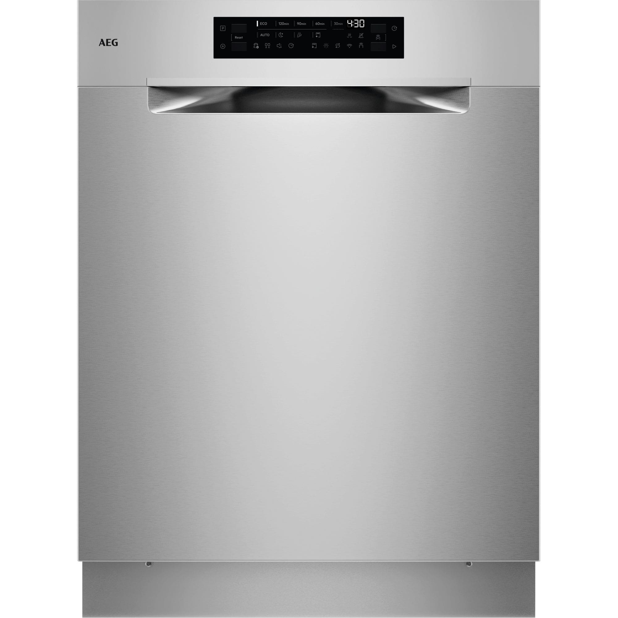 AEG Serie 8000 GU7201A2EXM 60 cm Geschirrspüler Unterbau Leise 14 Maßgedecke aquaStop Funktion Auto Open 6-Monats-Vorrat Finish Ultimate Plus gratis* 911 463 053