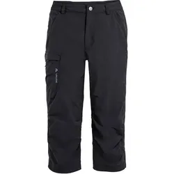 VAUDE Herren Caprihose Me Farley Capri Pants II, Größe 52 in Schwarz Schwarz