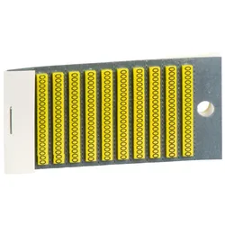 Schneider Electric AR1MB010 Linergy-TR Aderendhülsen, Bezeichnungsschild, aufrastbar,mit dem Buchstaben O,(200Stück)