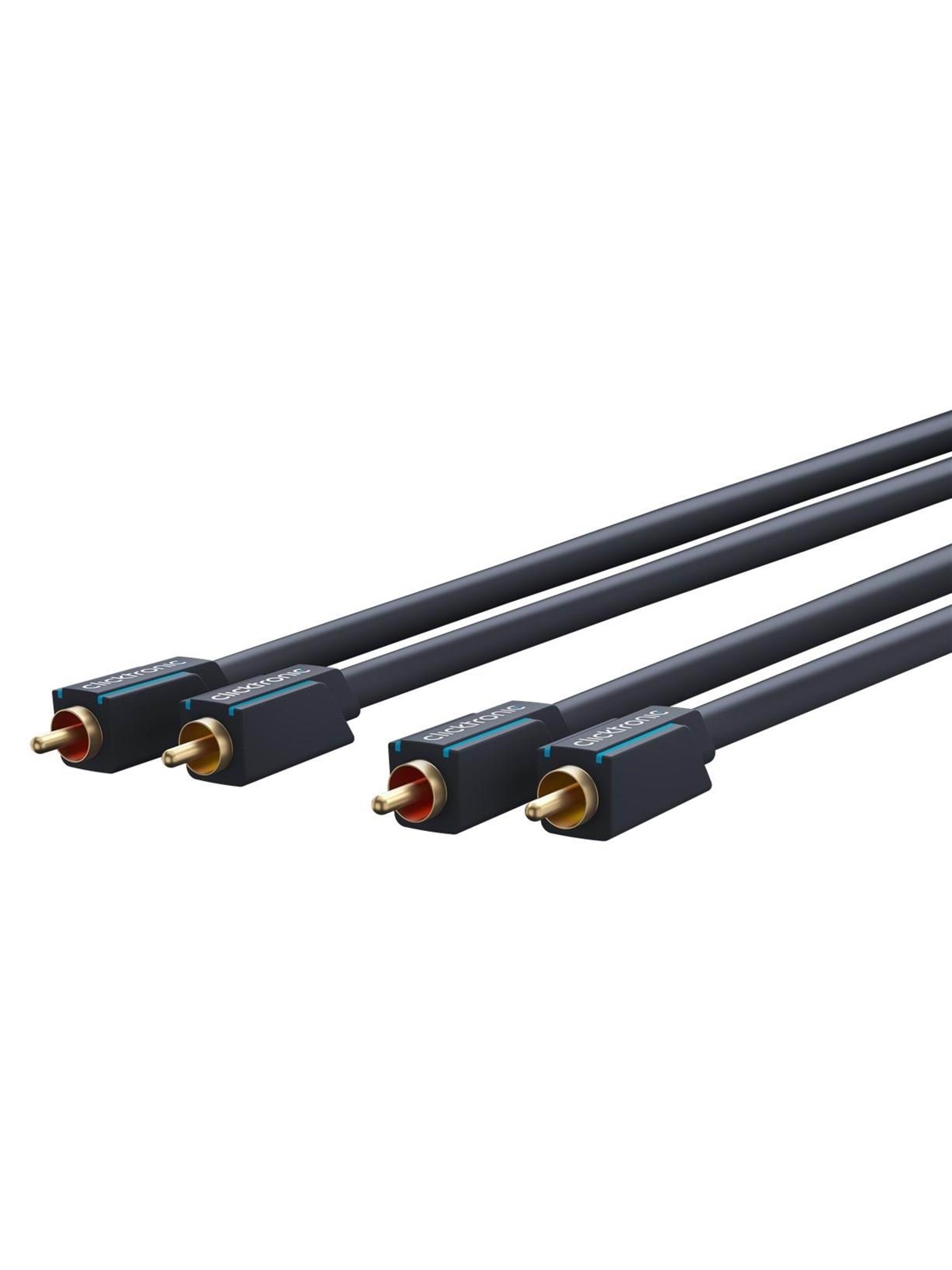 ClickTronic RCA Stereo Cable - 0.5m