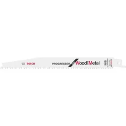 Bosch Professional Zubehör, Sägeblatt, Säbelsägeblatt S 3456 XF, Progressor for Wood and Metal, 100er-Pack