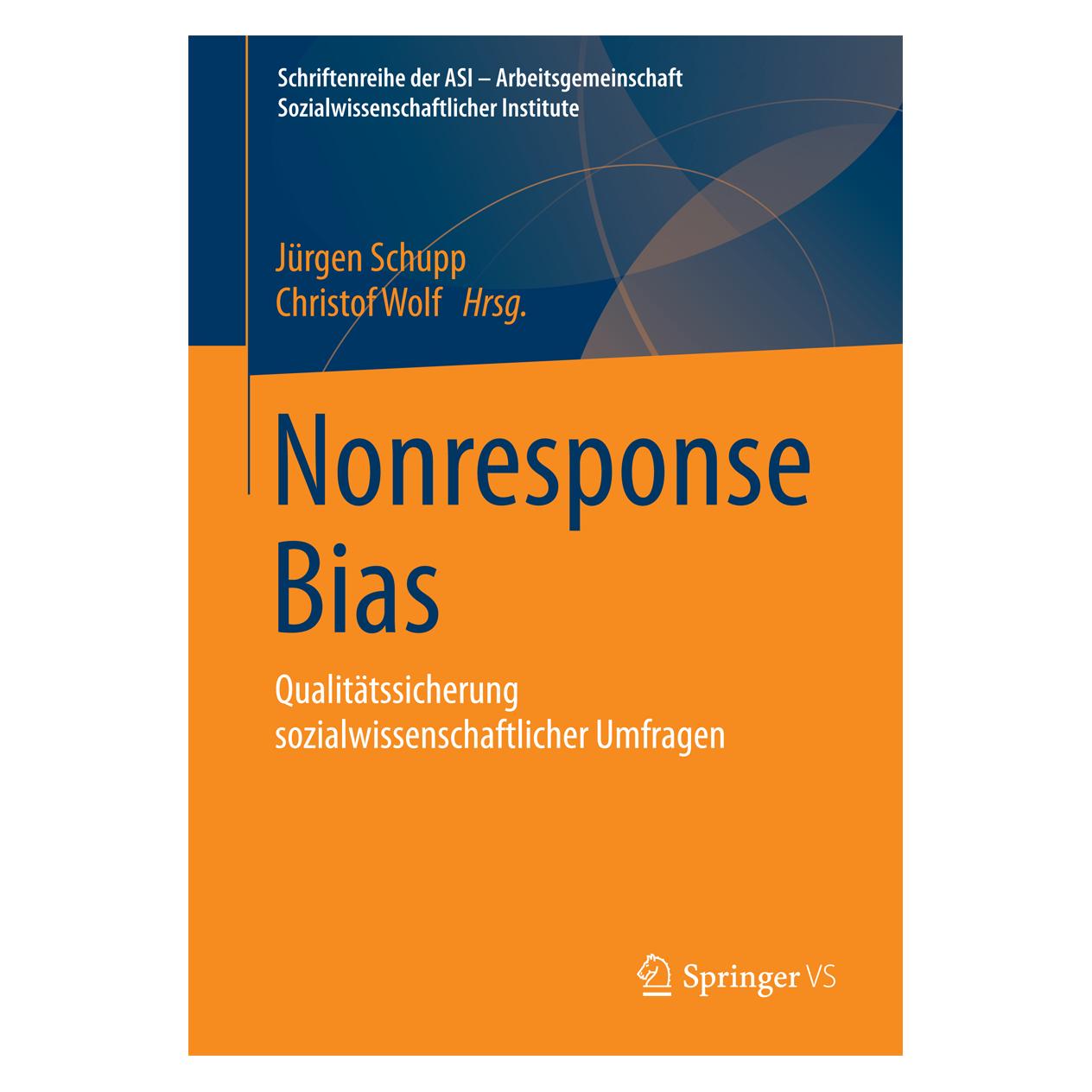 Springer Nonresponse Bias (Deutsch, Softcover, Christof Wolf, Jürgen Schupp) (55597350)
