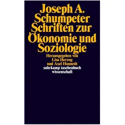 Schriften zur Ökonomie und Soziologie, Fachbücher von Joseph A. Schumpeter