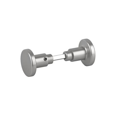 BigDean Aluminium Türgriff Zimmertürknopf Knopfdrücker silber farbig