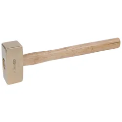 KS Tools BRONZEplus Fäustel, mit Hickorystiel - 963.2055