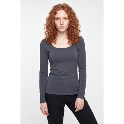 Vero Moda "VMMAXI MY LS SOFT LONG U-NECK NOOS" Baumwollmischung, regular fit