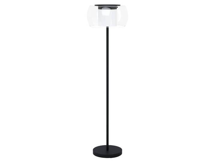 EGLO connect Briaglia-C LED vloerlamp Briaglia-C, dimbaar, helder / transparant, Woon-/ Eetkamer, Glas, Modern