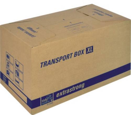 tidypac Umzugskarton (B x H x T) 69 x 37 x 36 cm Tragfähigkeit (max.): 30 kg Wellpappe 1 St.