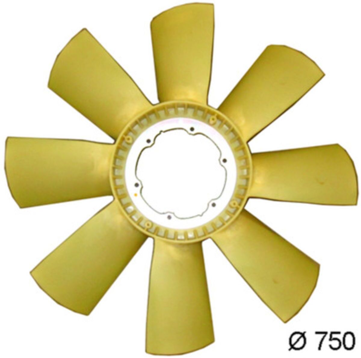 Lüfterrad, Motorkühlung MAHLE CFW 69 000P