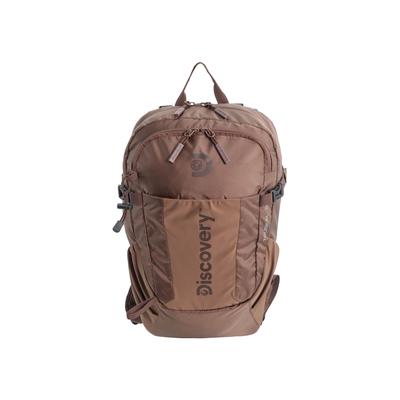Sportrucksack DISCOVERY "Outdoor", Gr. B/H/T: 14,5cm, braun, Nylon, unifarben, Rucksäcke, aus Nylon-Material