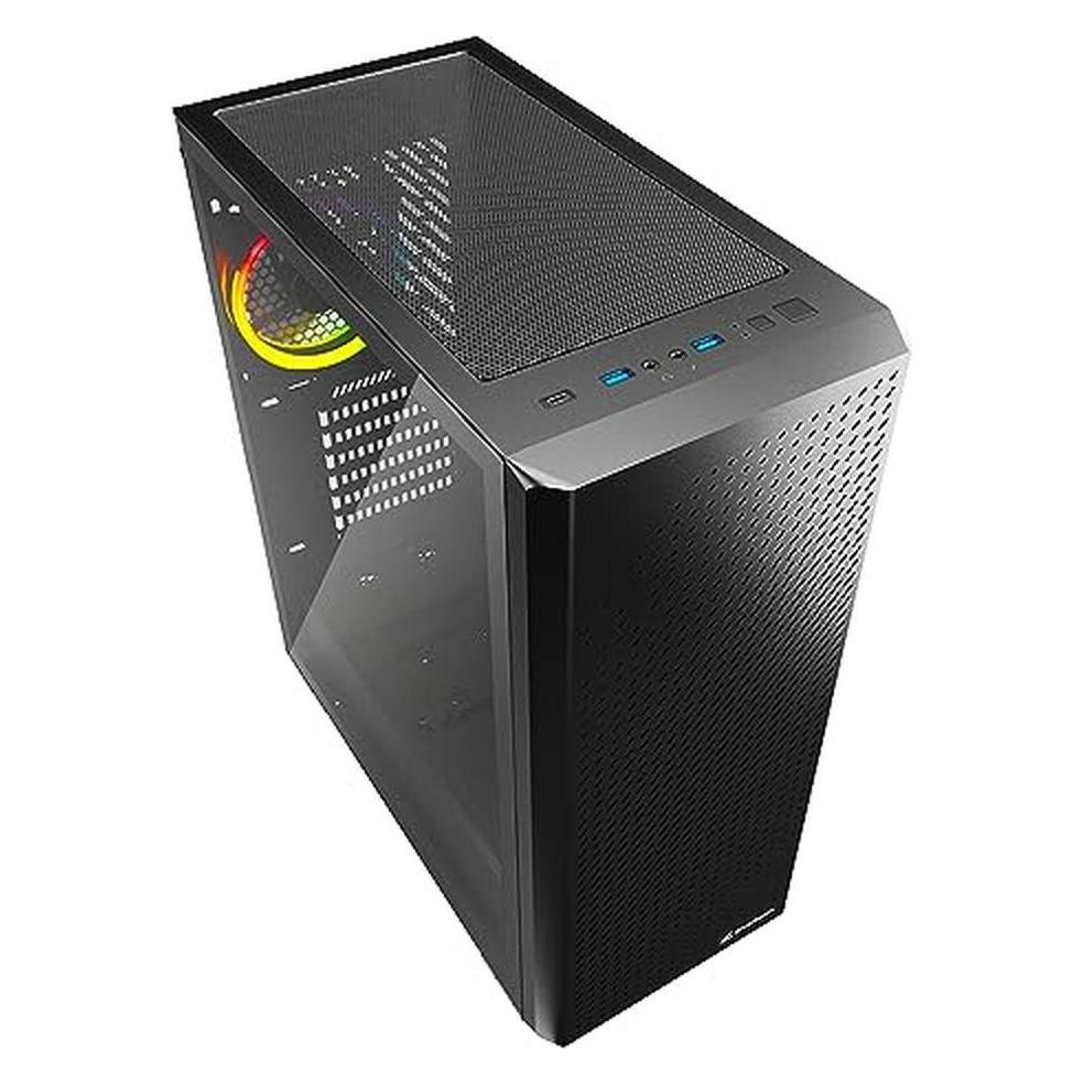 Sharkoon VS9 Black RGB ATX (ATX, mATX, Mini-ATX) (4044951039111)
