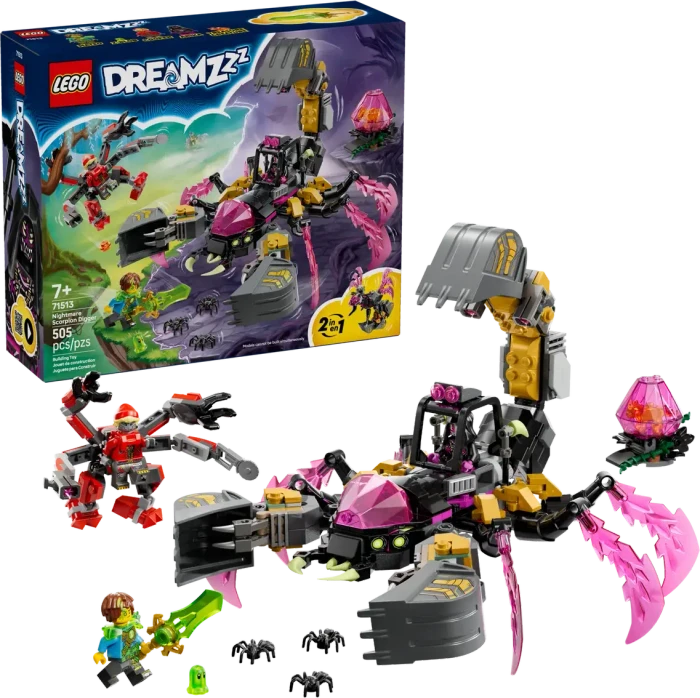 LEGO DREAMZzz 71513 Albtraum-Skorpionbagger