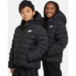 NIKE Kinder Unterjacke K NSW LOW SYNFL JKT ADP, Größe XS in Schwarz Schwarz