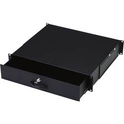 Digitus DN-19 KEY-2U-SW 19 Zoll Einschub 2 HE Ausziehbar, Geschlossen Schwarz