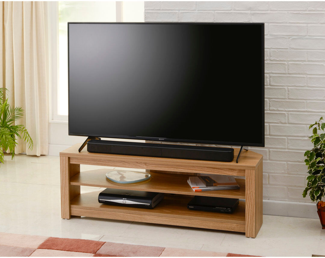 17 Stories Wildes TV Stand Oak 100cm