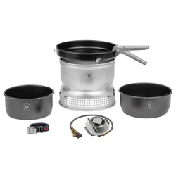 Trangia Sturmkocher groß UL Alu 25-5 mit Gasbrenner - STK - alu