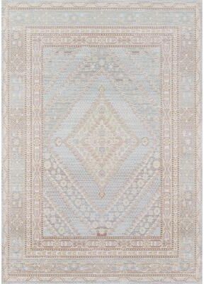 Momeni Isabella Polyester Traditional Geometric Area Rug.