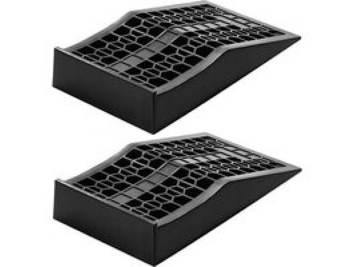 VEVOR Rampe de voiture, 2 PCs, rampe d'accès portable à profil bas pour voiture, capacité de 9072 kg, hauteur de levage de 66 mm, pour vidange, inspection et réparation de véhicule à châssis bas