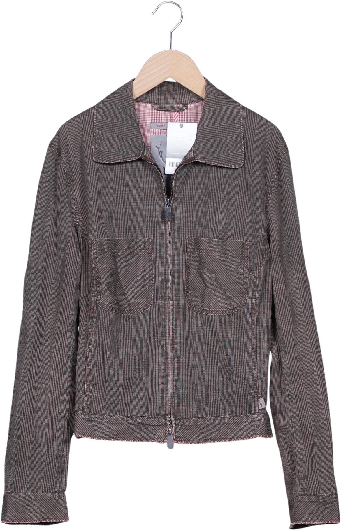 Eddys Jackets Damen Jacke, Braun, Gr. L, Baumwolle - Second Hand