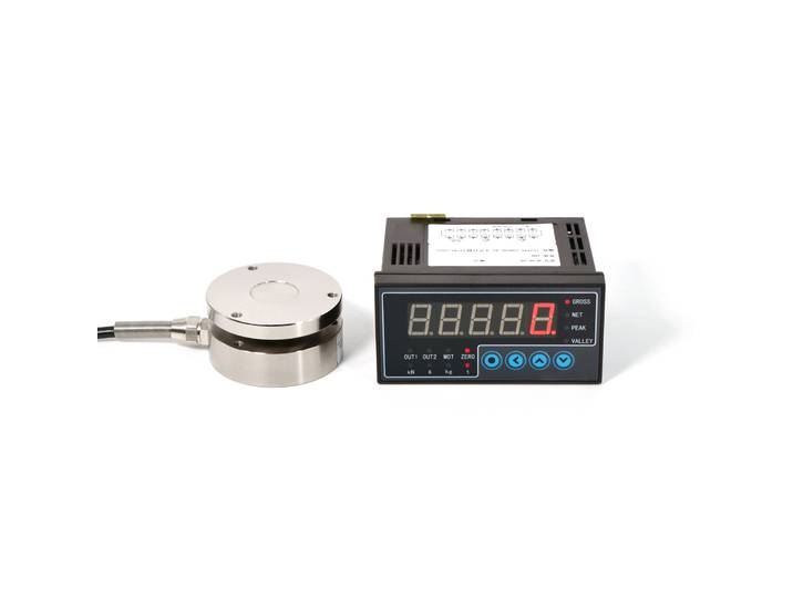 Capteur de force avec affichage indicateur, test de force, poids, pression, alimentation AC100-240V, plage maximale 0-5000KG/11000LB/49KN