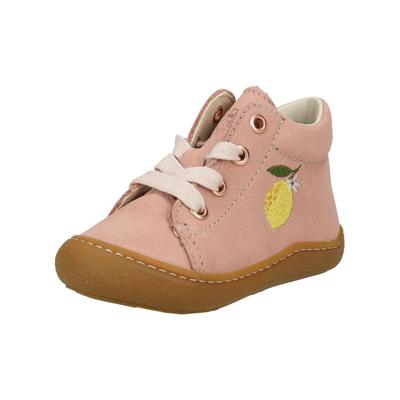 Lauflernschuh PEPINO "Pepino Halbschuhe Leder", Baby, Gr. 23, Leder, rosa, Schuhe Lauflernschuh