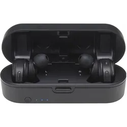 Audio-Technica ATH-CKR7TW (6 h, Kabellos), Kopfhörer, Schwarz