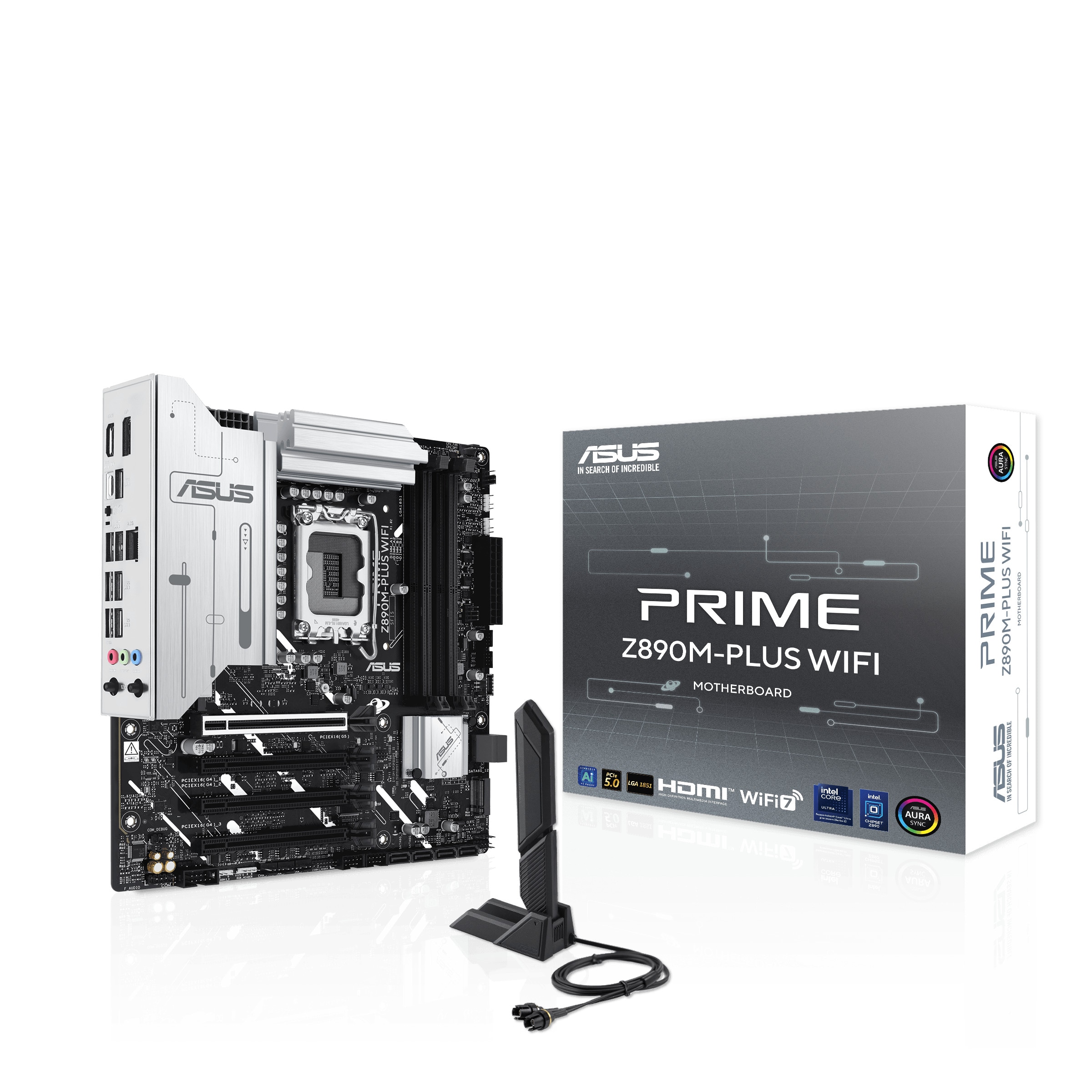 ASUS PRIME Z890M-PLUS WIFI mATX Mainboard Sockel 1851 HDMI/DP 90MB1J80-M0EAY0