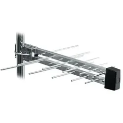 Olight Solight vonkajšia anténa, DVB-T2, 22dB (Parabolantenne, 22 dB), SAT Spiegel + SAT Antennen, Schwarz, Silber