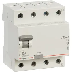 Legrand, Schutzschalter, FI-Schutzschalter 63A