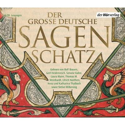 Der große deutsche Sagenschatz - Ludwig Bechstein,Brüder Grimm, CD, 9783867177412