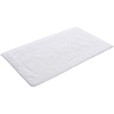 Badematte GRUND "LUXOR" Gr. 5, weiß, H:15mm, Baumwolle, Badematten, Badematte, beidseitig verwendbar