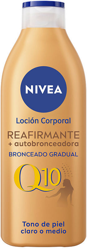 Nivea Q10+ Reafirmante + autobronceadora loción corporal 400 ml