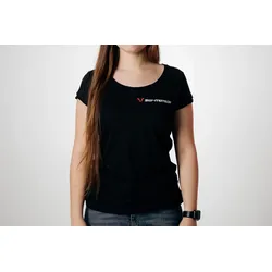 SW-Motech T-Shirt - Core Line. Schwarz. Damen. Größe XL.