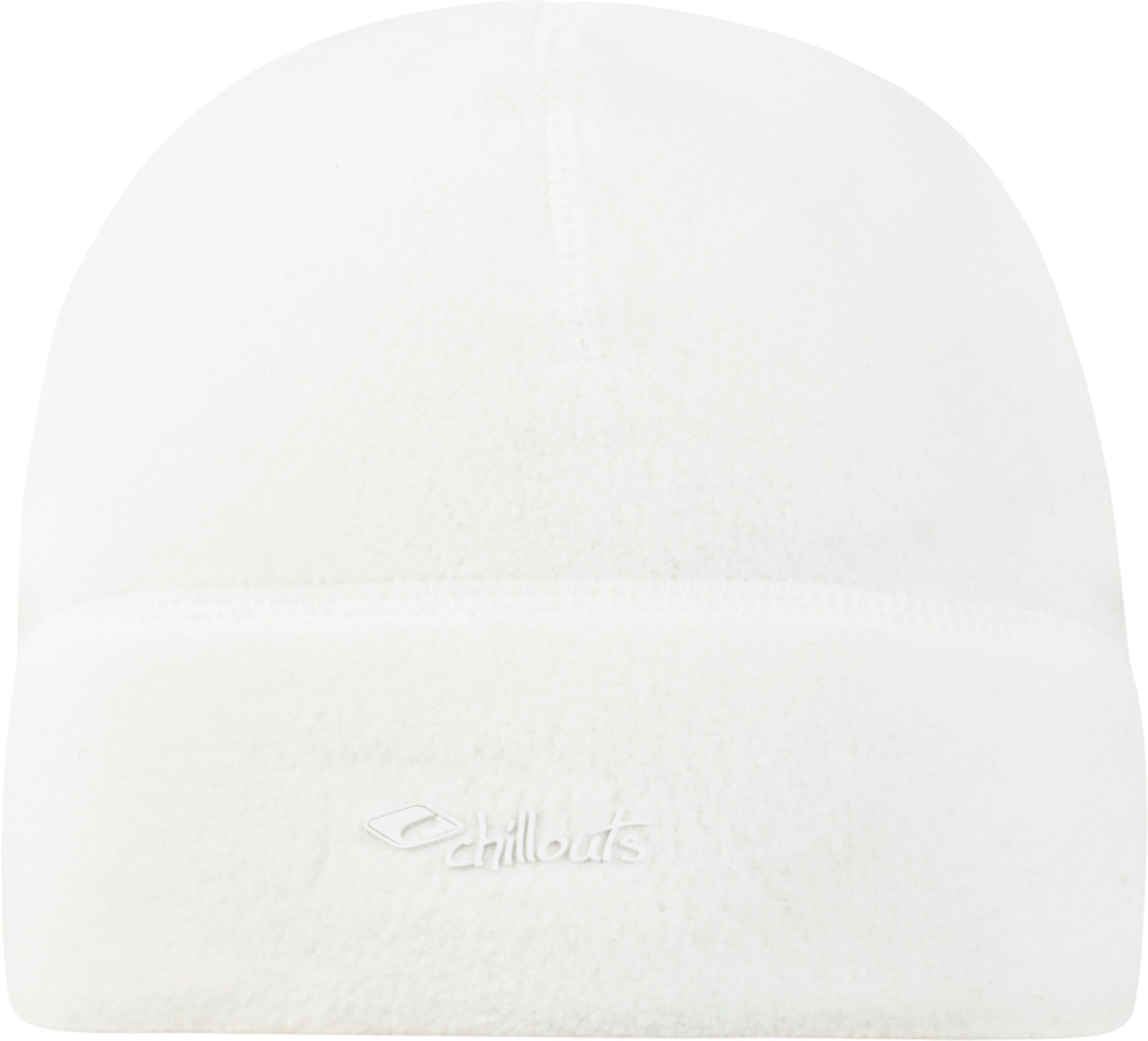 Fleecemütze CHILLOUTS "Freeze Fleece Hat", weiss (weiß), Fleece, Kunstfaser, Mützen Fleecemütze, elastische Funktionsmütze weiß Einheitsgröße