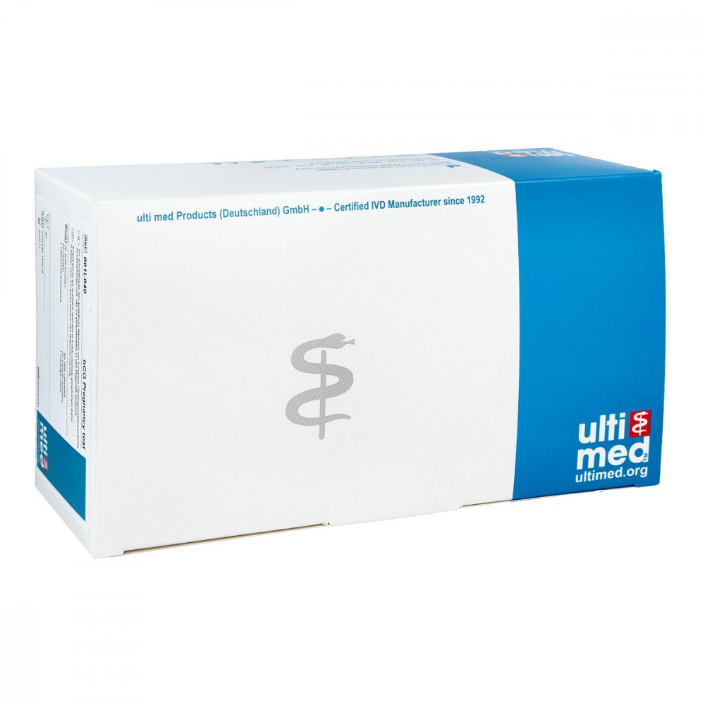 ULTI MED PRODUCTS GMBH Hcg Schwangerschaftsfrühtest After 10 00244475