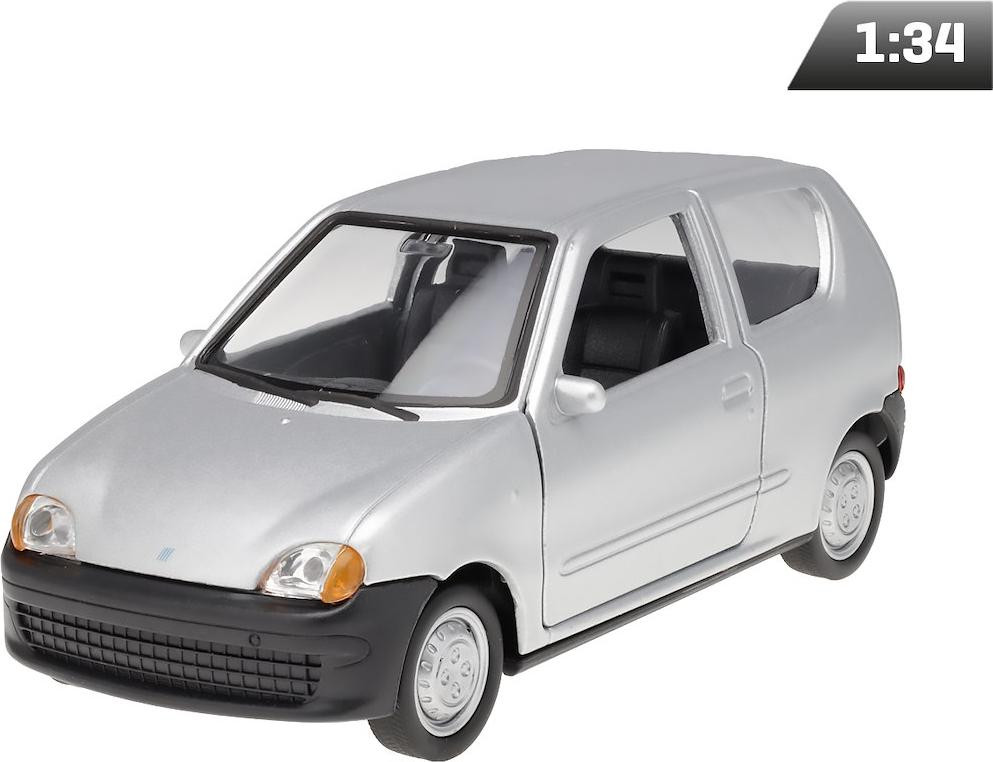 CARMOTION Model 1:34 FIAT Seicento Zilver